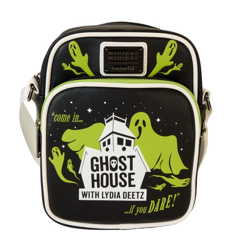 Beetlejuice Beetlejuice Ghost House Glow Crossbody Bag UNOPENED